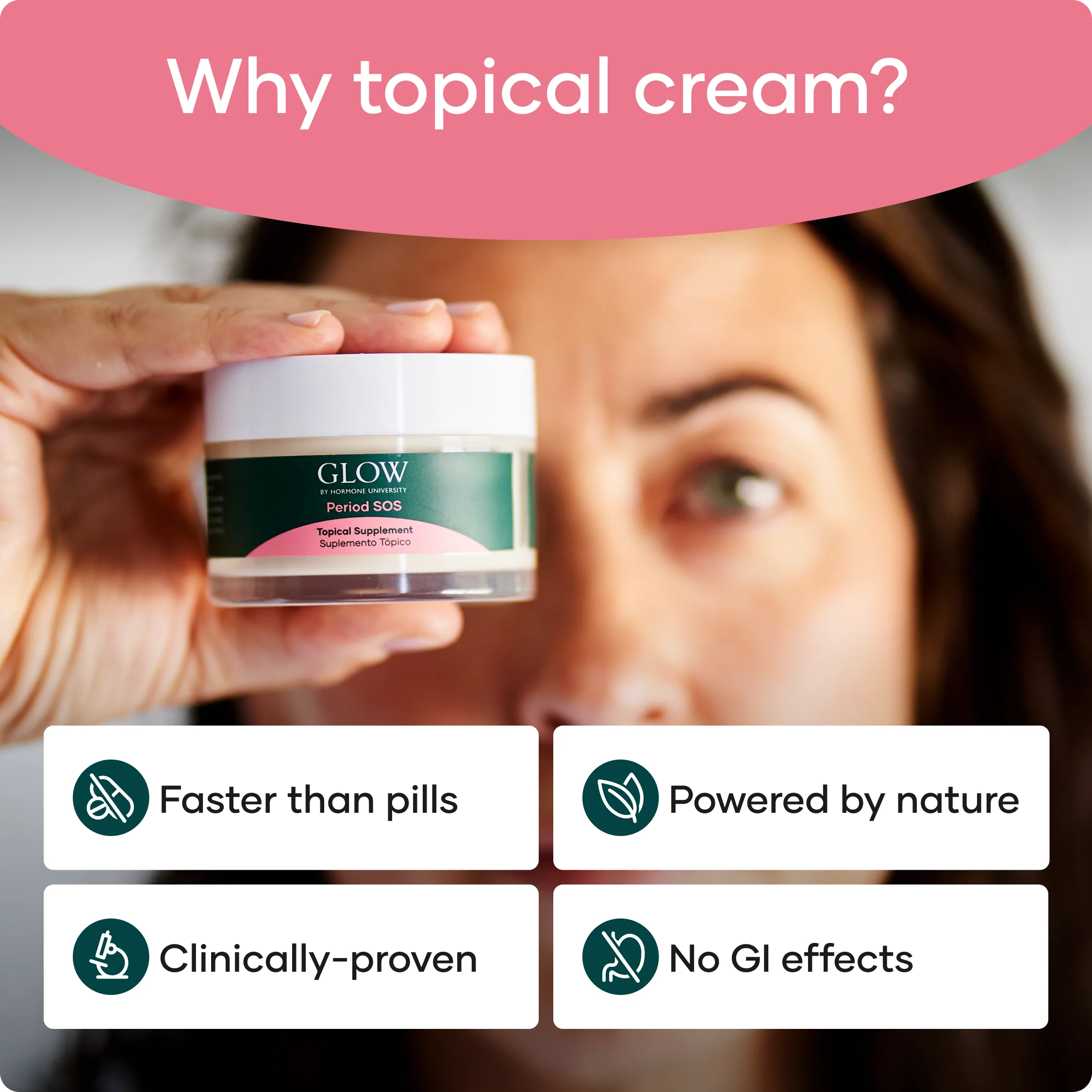Period Pain Cream | For PMS & Menstrual Support