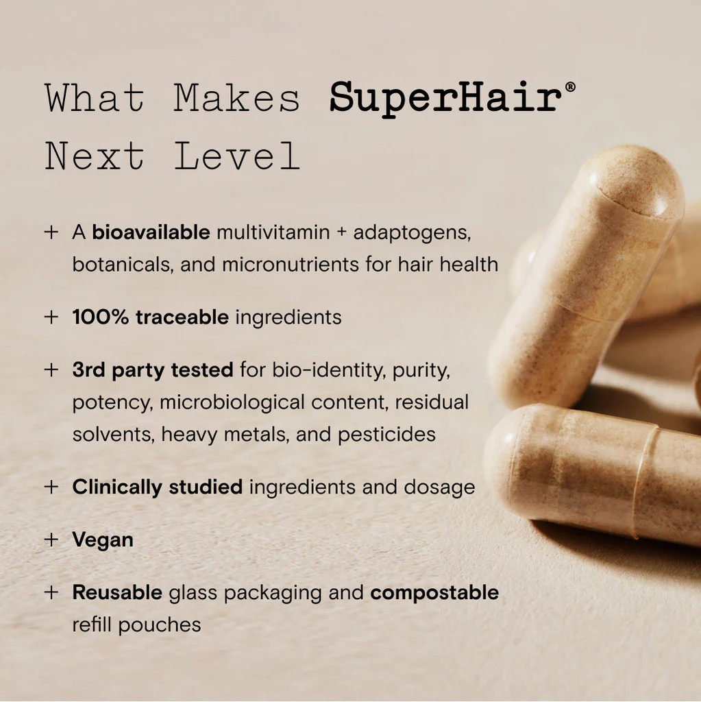 SuperHair Multivitamin | Helps Hair Loss & Thinning Hair