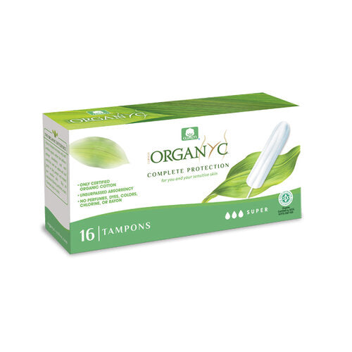 100% Organic & sustainable Tampons - Moderate Flow